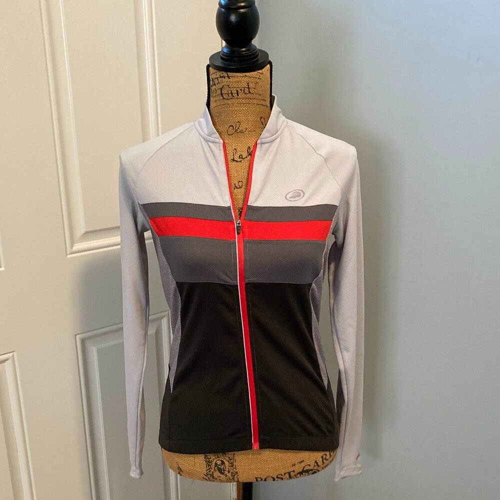 Performance Running Work Out Jacket Top Women Sz M - image 1